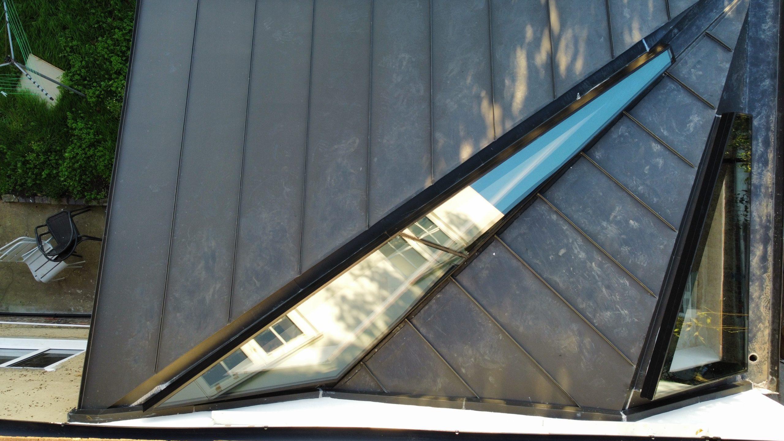 Oversize Modular Trangular Rooflight