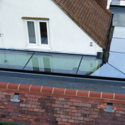 Modular Wall abutment Rooflight